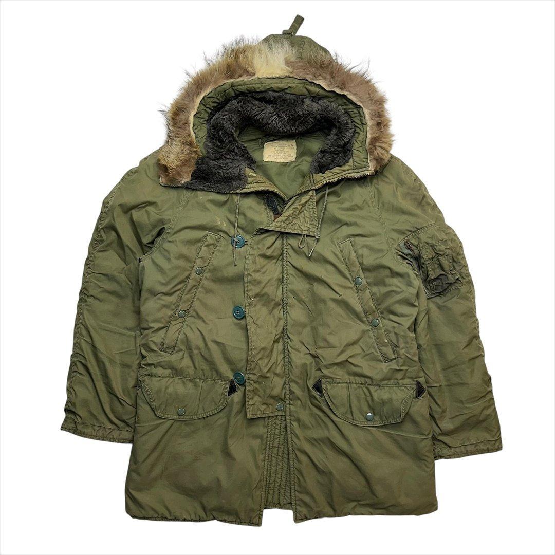 72年製 ミリタリー N-3B Modified ジャケット 古着 メンズ S