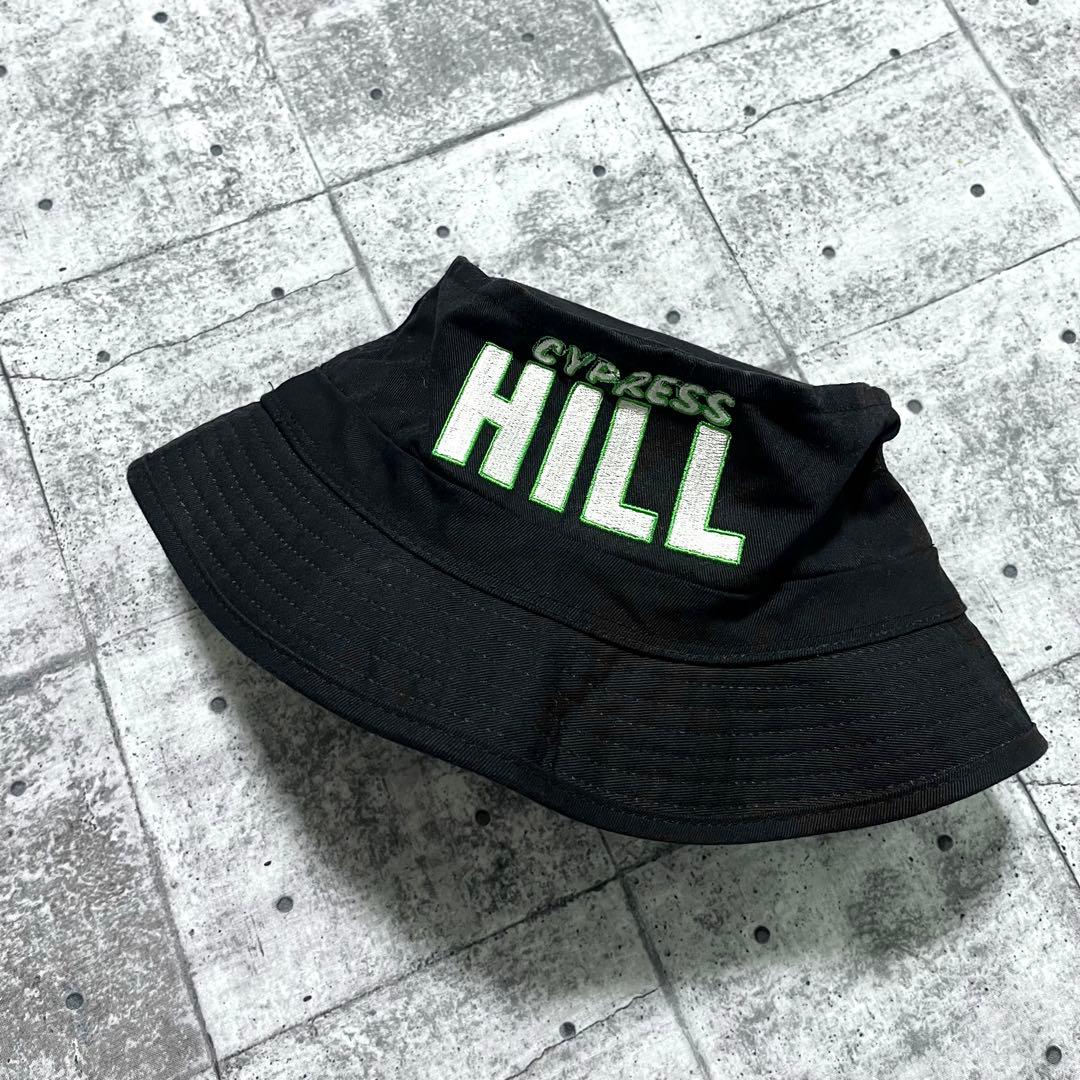 美品 00s CYPRESS HILL サイプレスヒル バケットハット ブラック