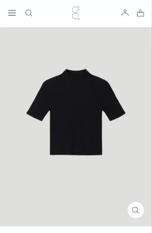 トップス PORTRAIT SHORT SLEEVE TOP