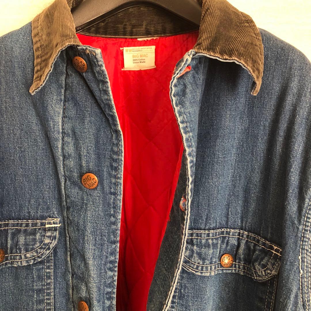 60s-70s BIG MAC デニムカバーオール　ヴィンテージ