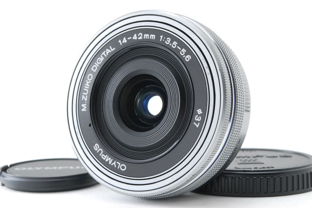 ✨極美品✨オリンパス 標準レンズ 14-42mm EZ❤️超小型軽量電動ズーム！