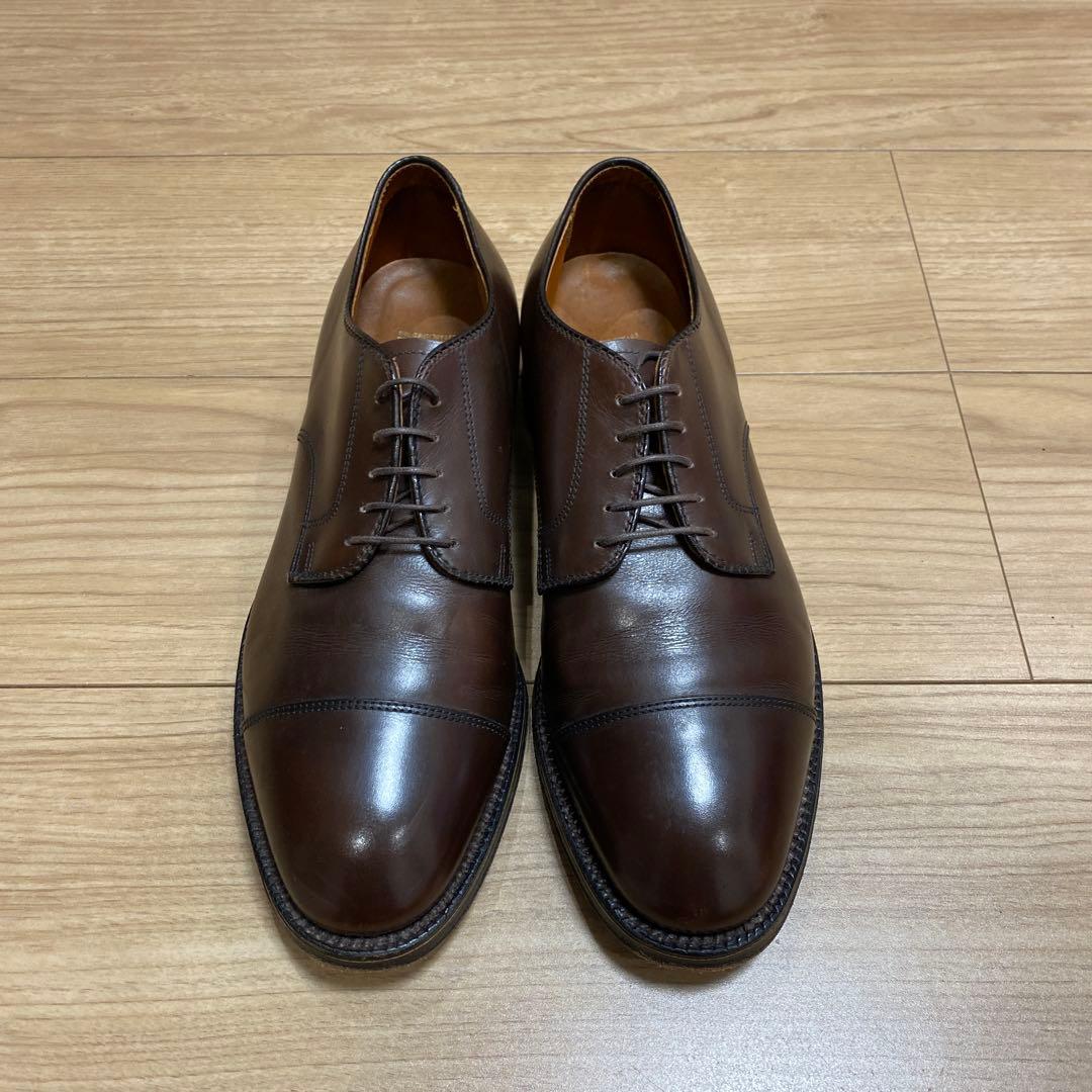 ダークブラウン レザー ドレスシューズ