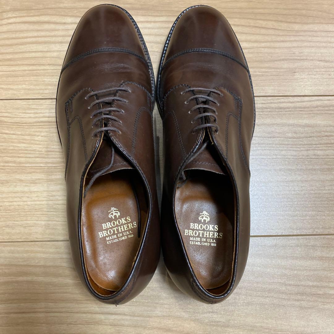 ダークブラウン レザー ドレスシューズ