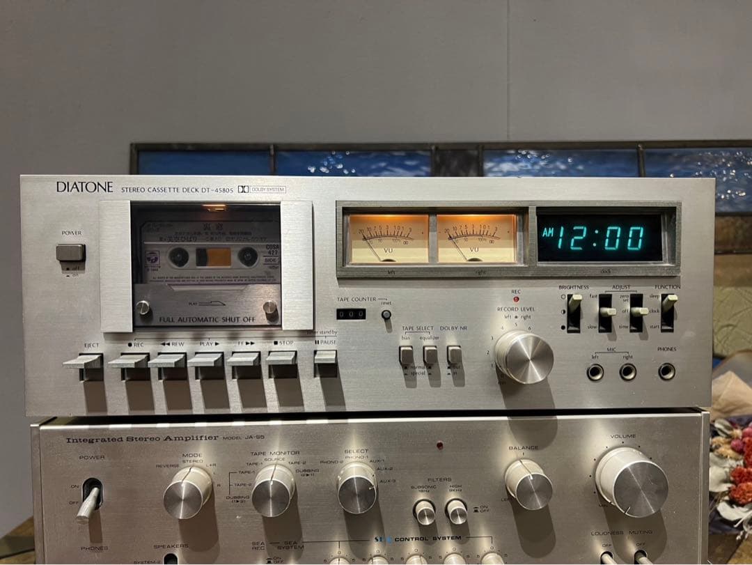 ビクターステレオ プリメインアンプJA-S5 JT-V7 DS-251 ジャンク