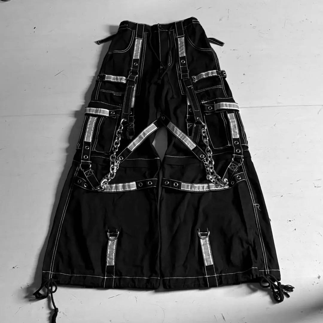 00's Tripp NYC 2way ボンテージカーゴフレア　ギミック　y2k