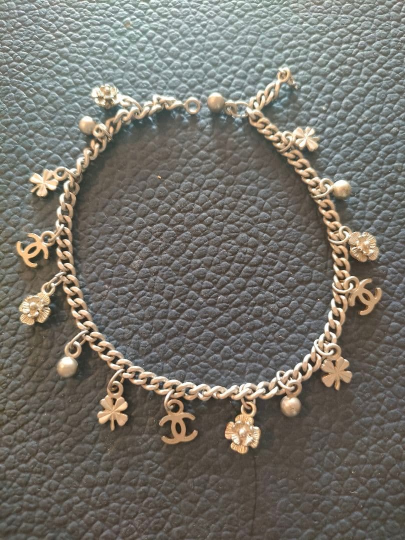 Chanel チャーム付きアンクレット　ブレスレット　付属品なし