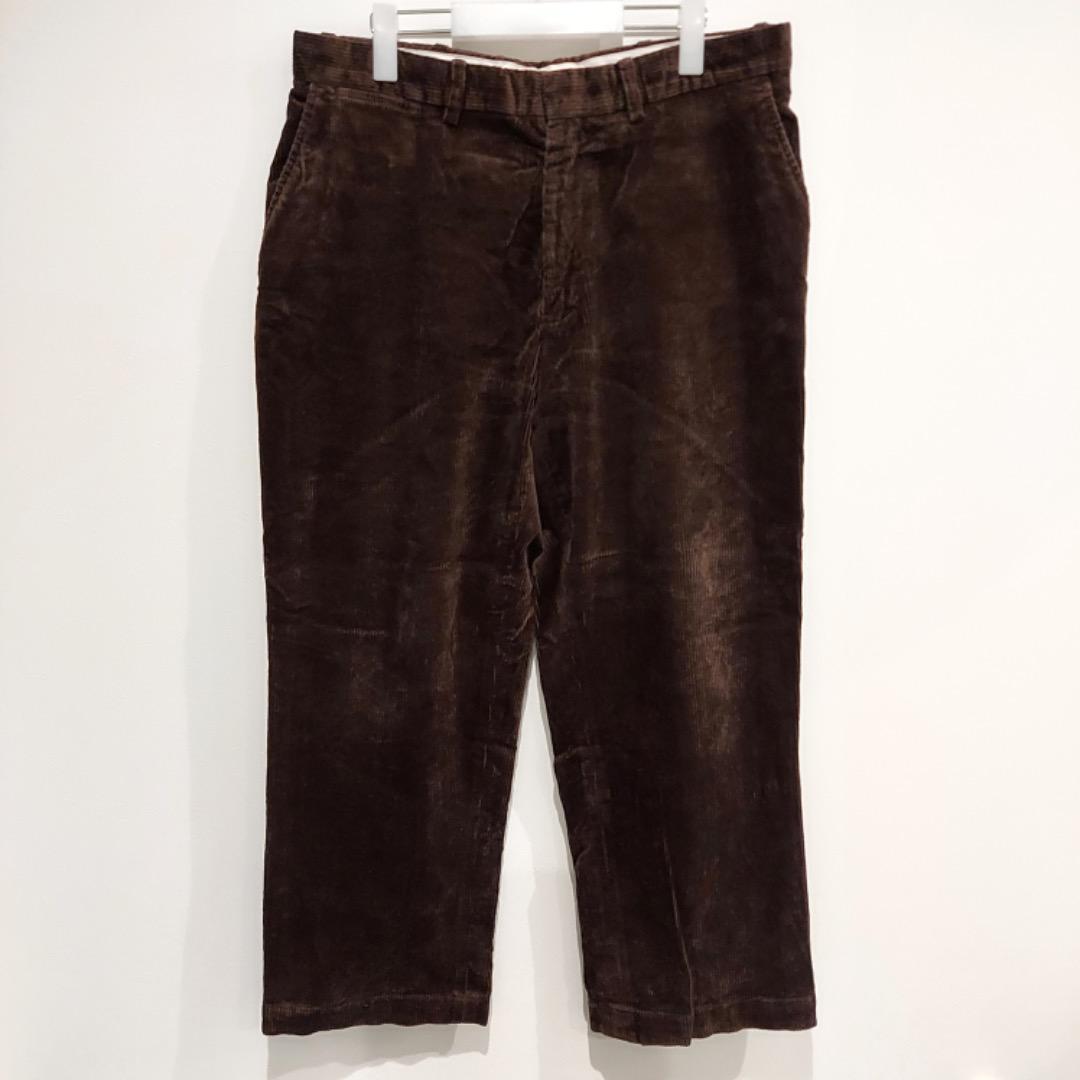 ポロゴルフ ラルフローレン ポロチノ コーデュロイボトム パンツ W34 茶色