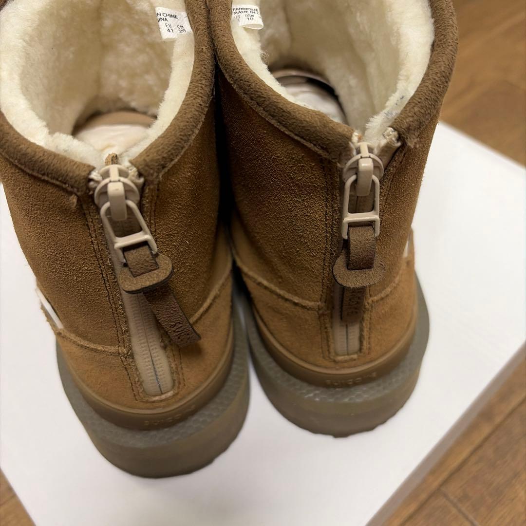 雪山 SUICOKE スイコック　ムートンブーツ　ヴィブラム