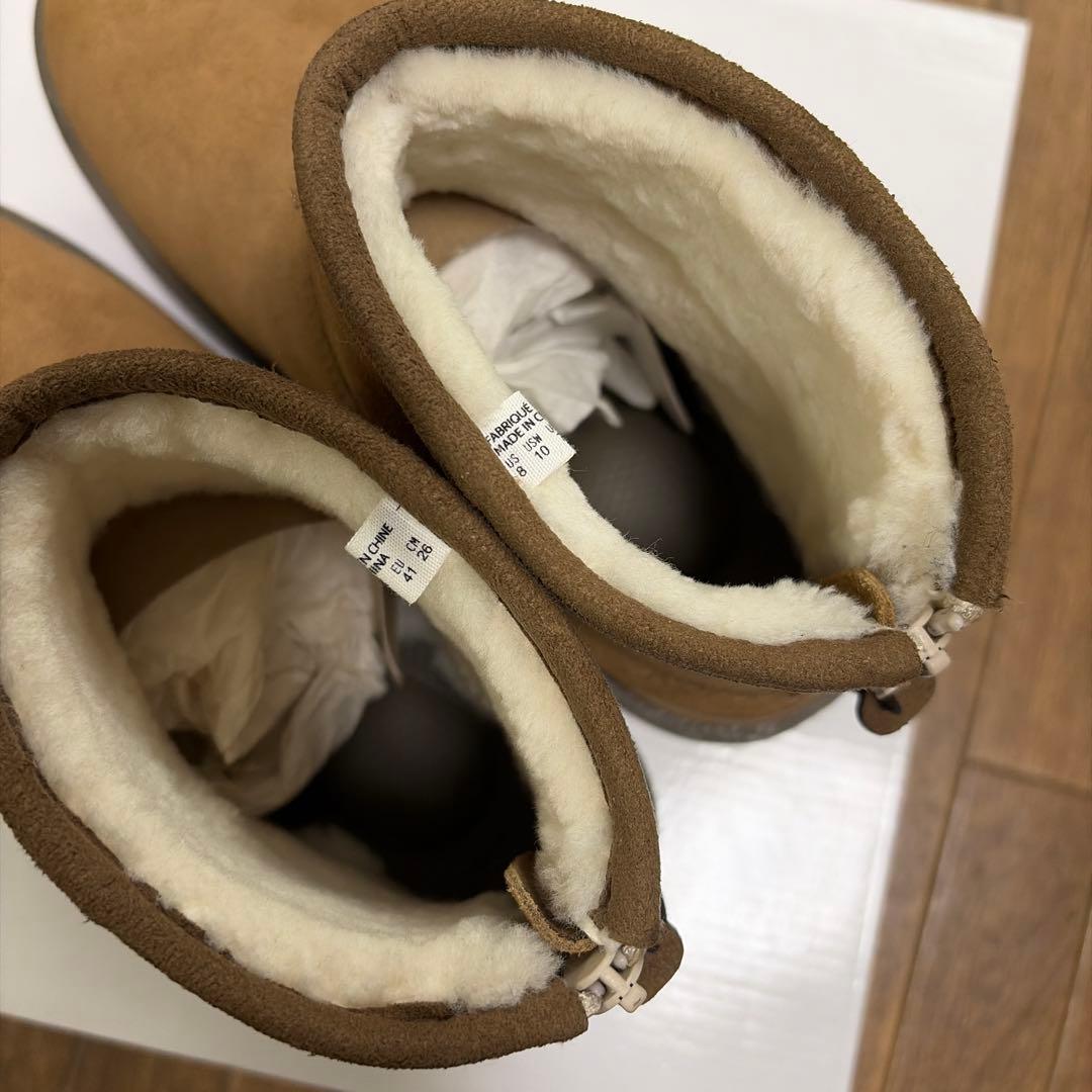 雪山 SUICOKE スイコック　ムートンブーツ　ヴィブラム