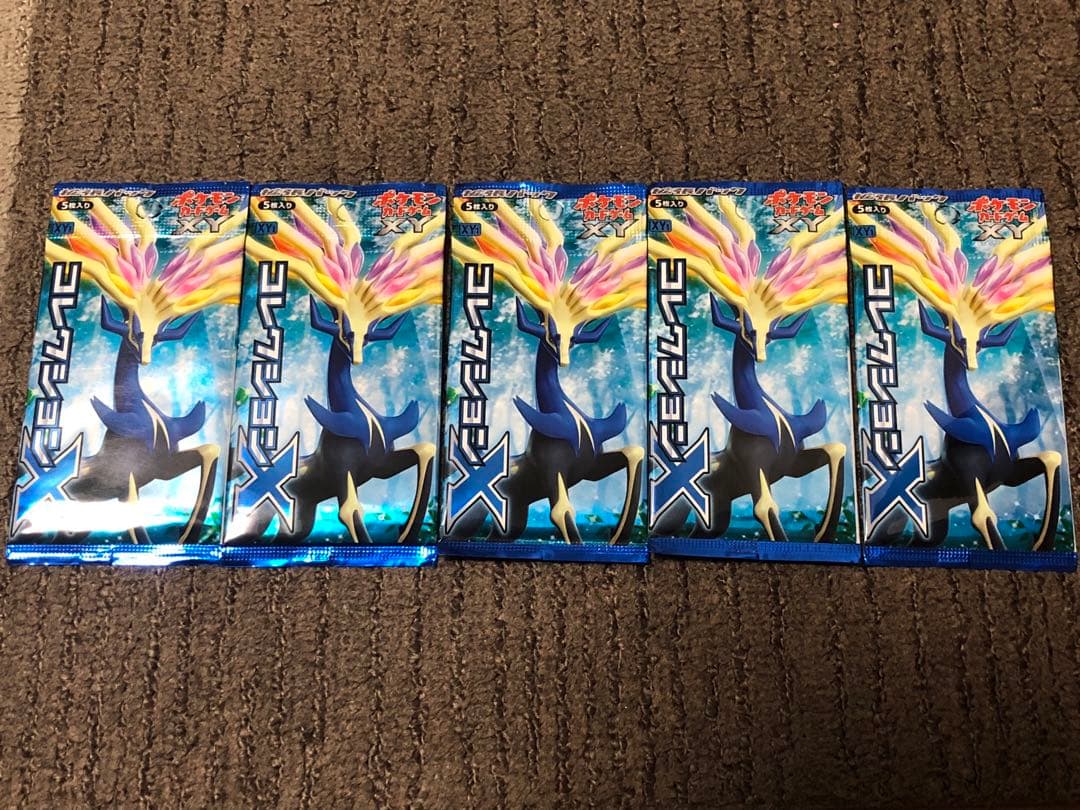 ポケモンカードゲーム コレクションX 5パック　未開封　XY1