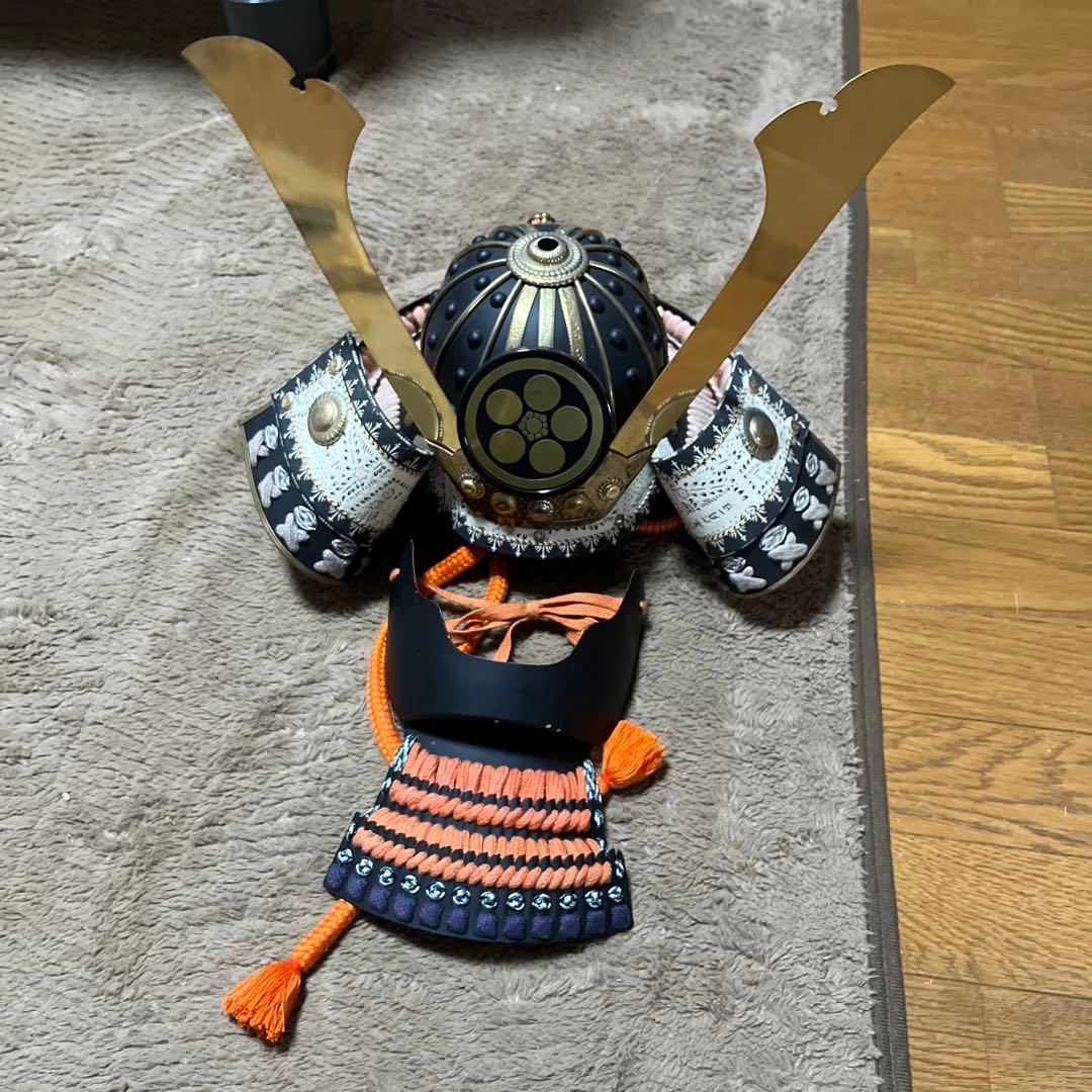 等身大鎧兜、五月人形、兜、稚児鎧兜、着用鎧兜