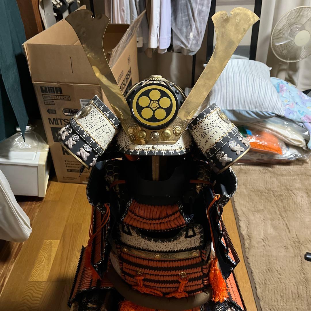 等身大鎧兜、五月人形、兜、稚児鎧兜、着用鎧兜