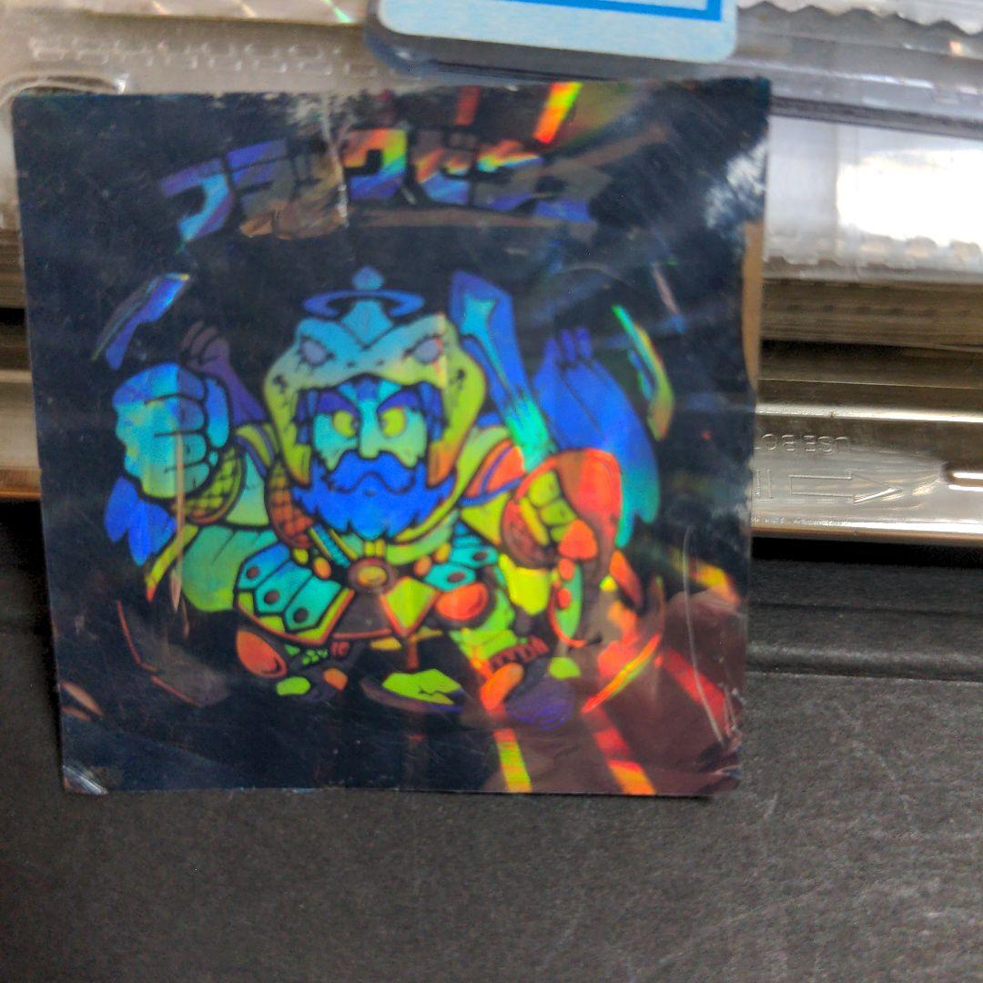 ビックリマン　サンプル　ブラックゼウス　旧ビックリマンシール