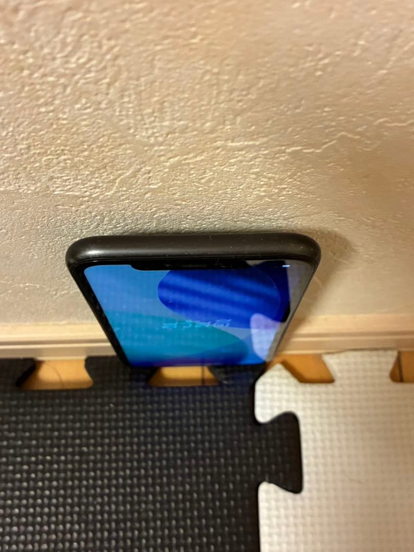 iPhone11 64GB ブラック SIMフリー バッテリー74% 付属品あり