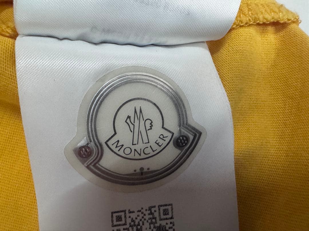 モンクレール キッズ Tシャツ 8A 130 イエロー