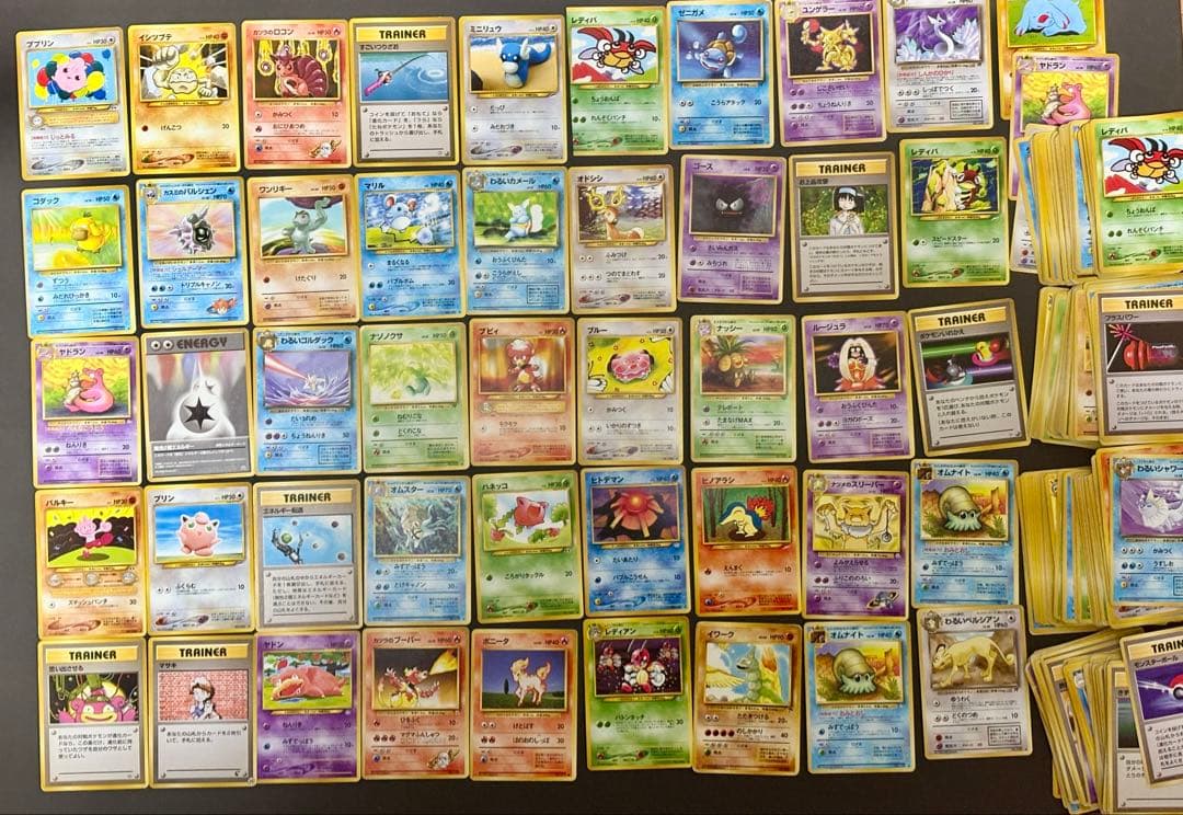 ミ*ル様 ポケモンカード 旧裏 含む 約300枚+ まとめ売り 引退品 ノーマル