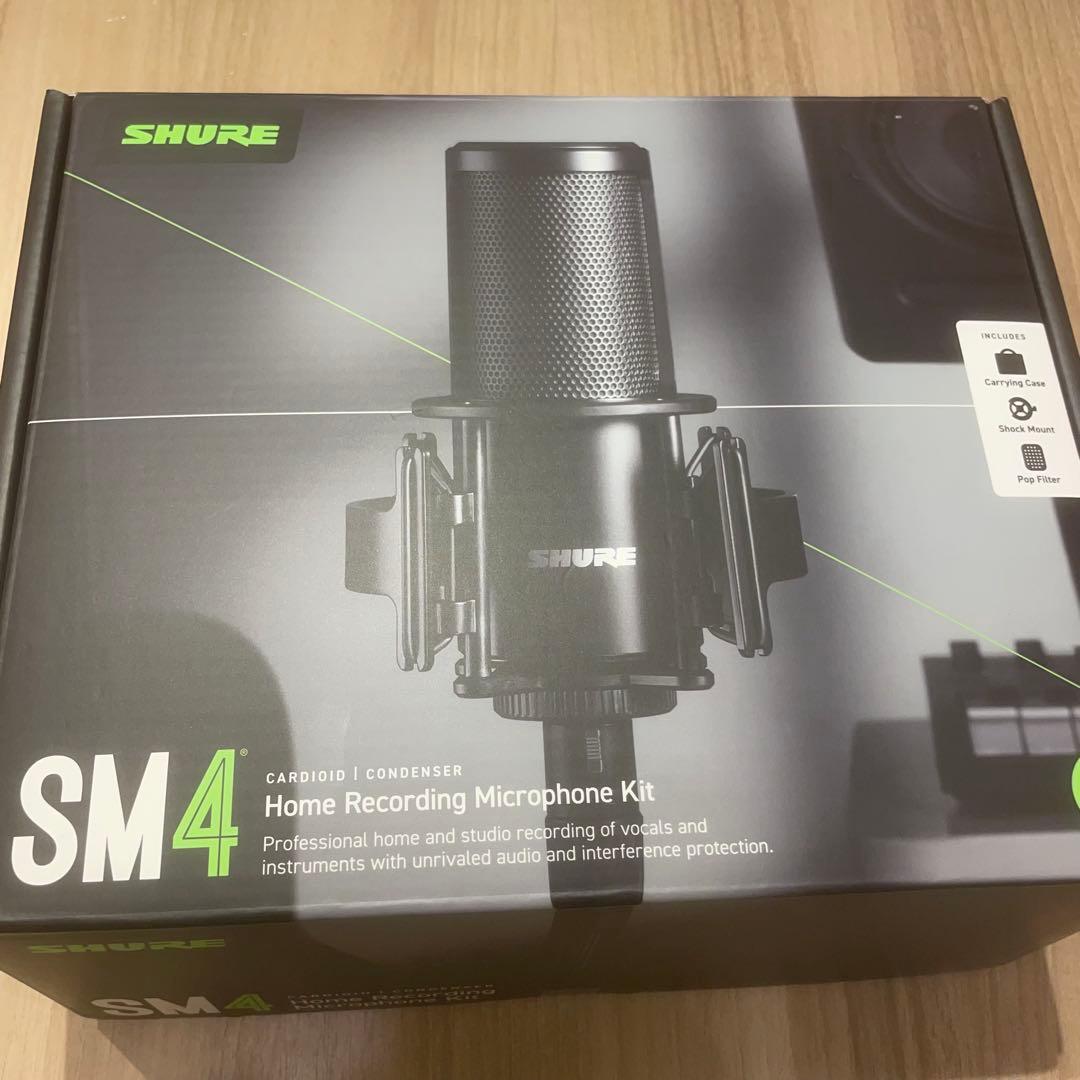 SHURE シュアー SM4-K-KIT-J ホームレコーディング用
