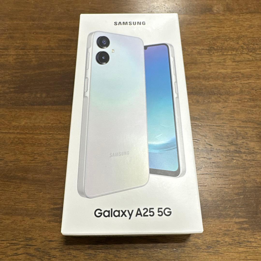 新品未使用SamsungGalaxy A25 5G lightBlue 64GB