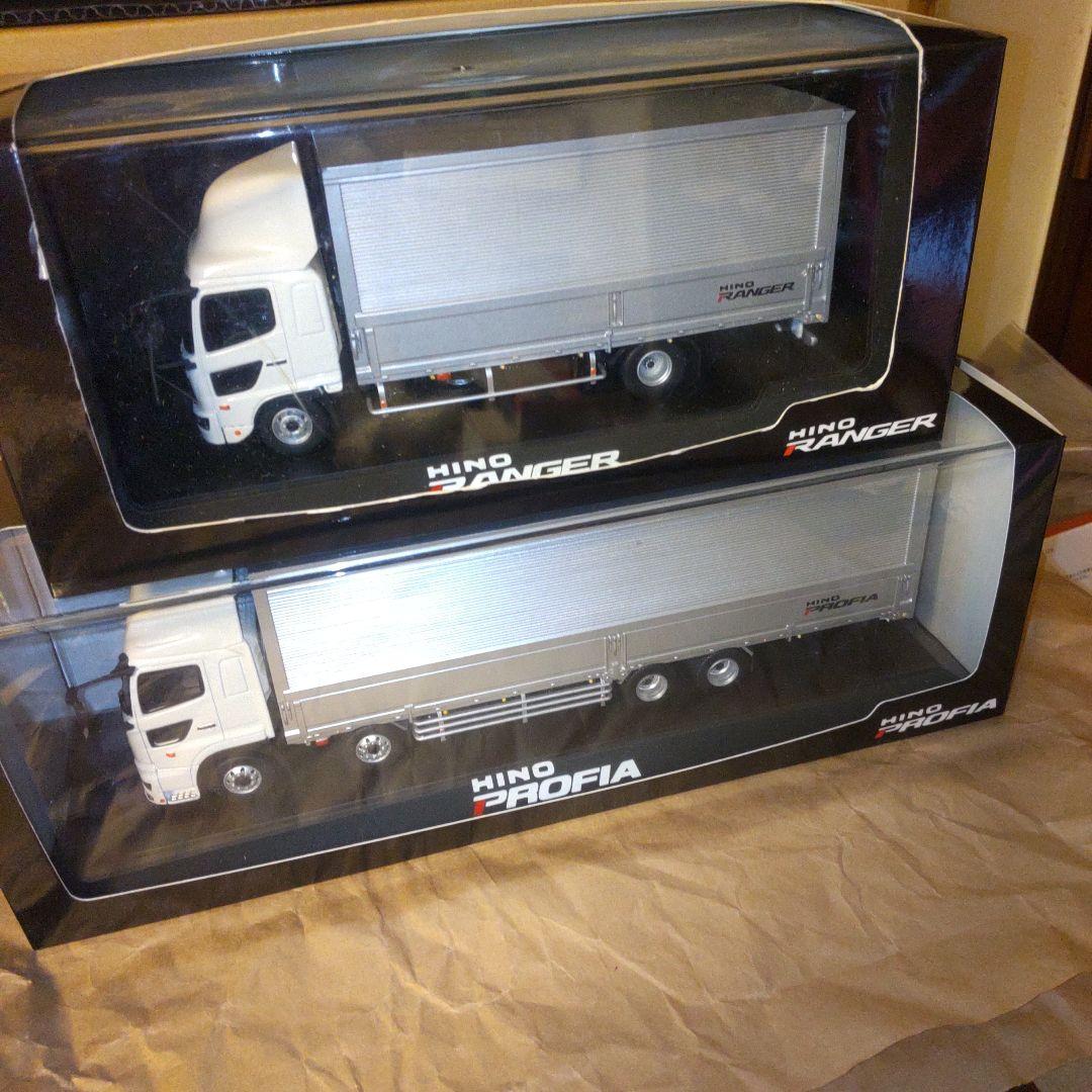 HINO RANGER & PROFIA ミニカーセット 1/43