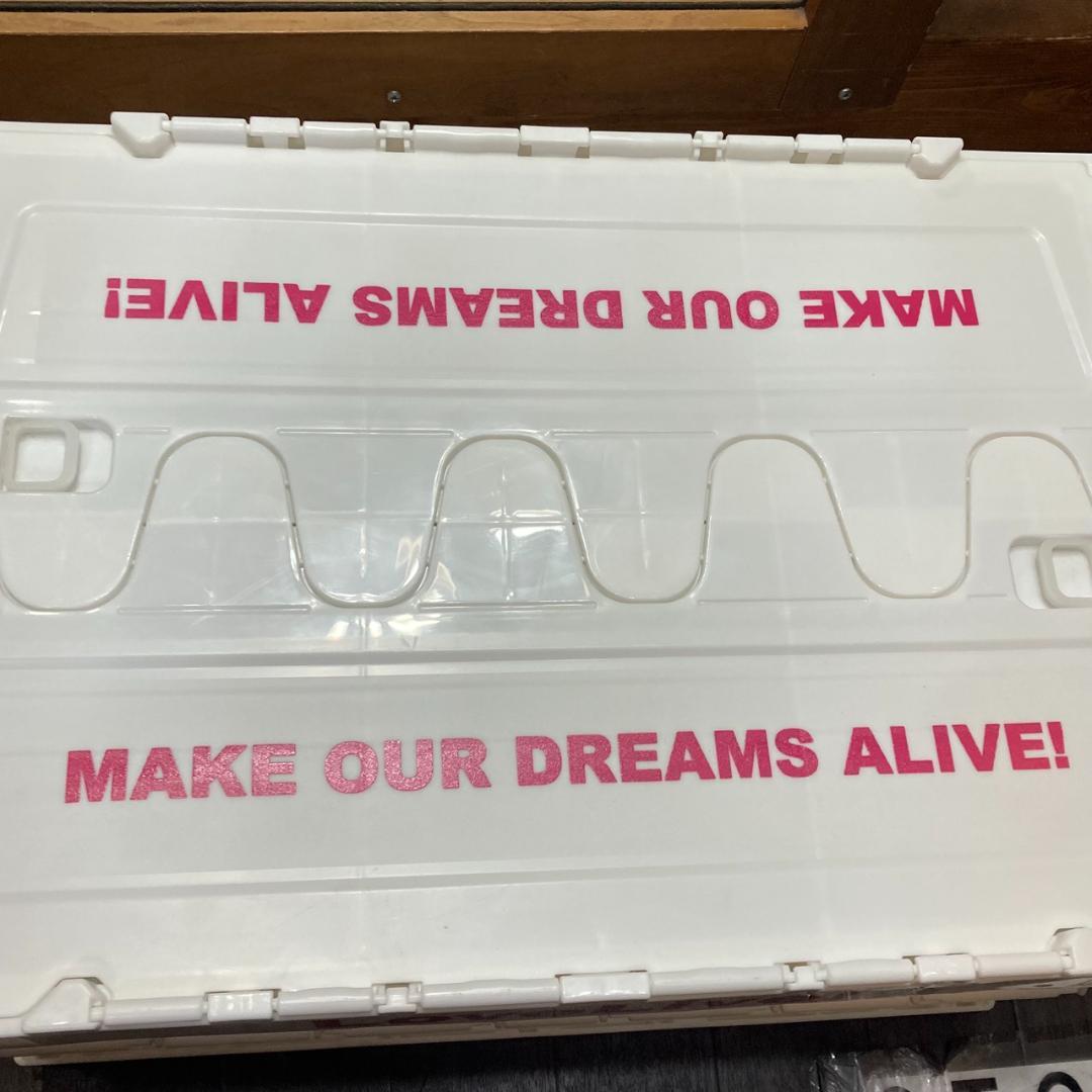 ▼ラブライブ！　折りたたみコンテナ　ミューズ　μ’ｓ　ホワイト　2個セット