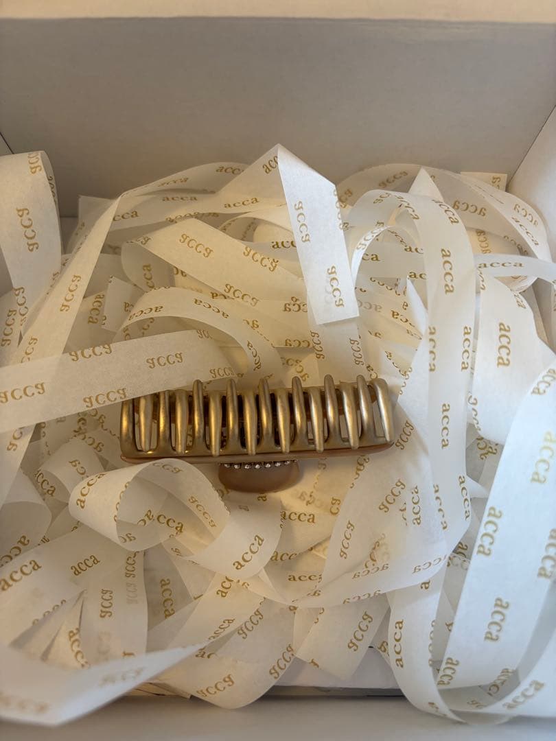 acca ニューコラーナクリップMサイズ　ベージュ系