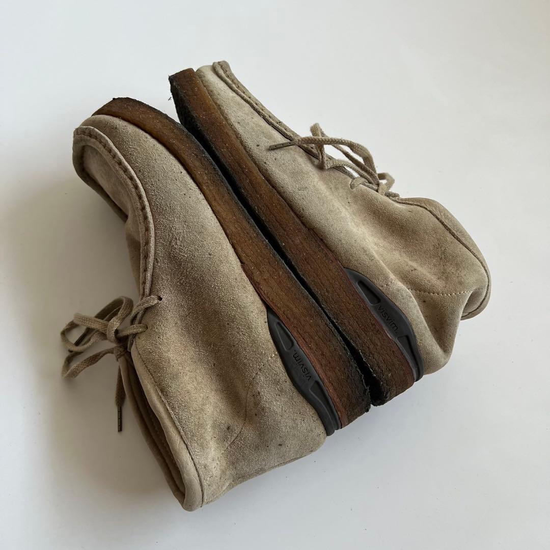 希少 VISVIM BEUYS TREKKER-FOLK SUEDE BOOTS