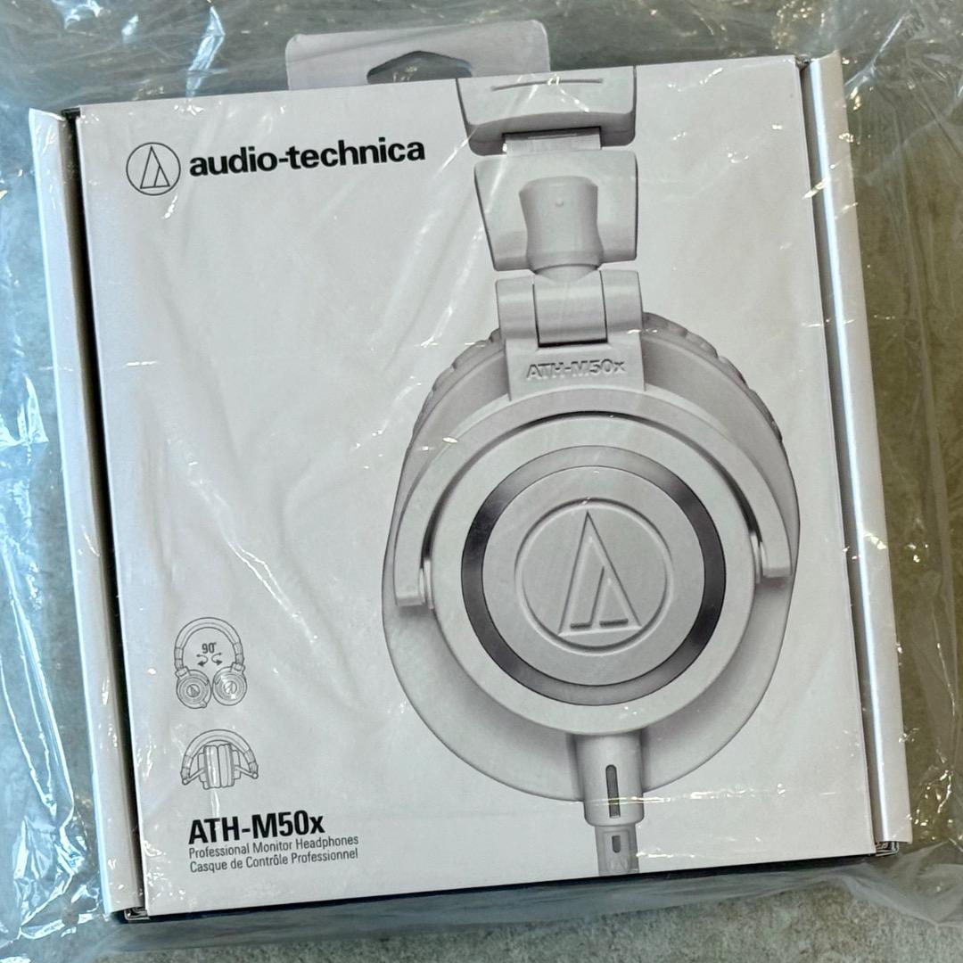 新品｜audio-technica ATH-M50x ホワイト 送料込