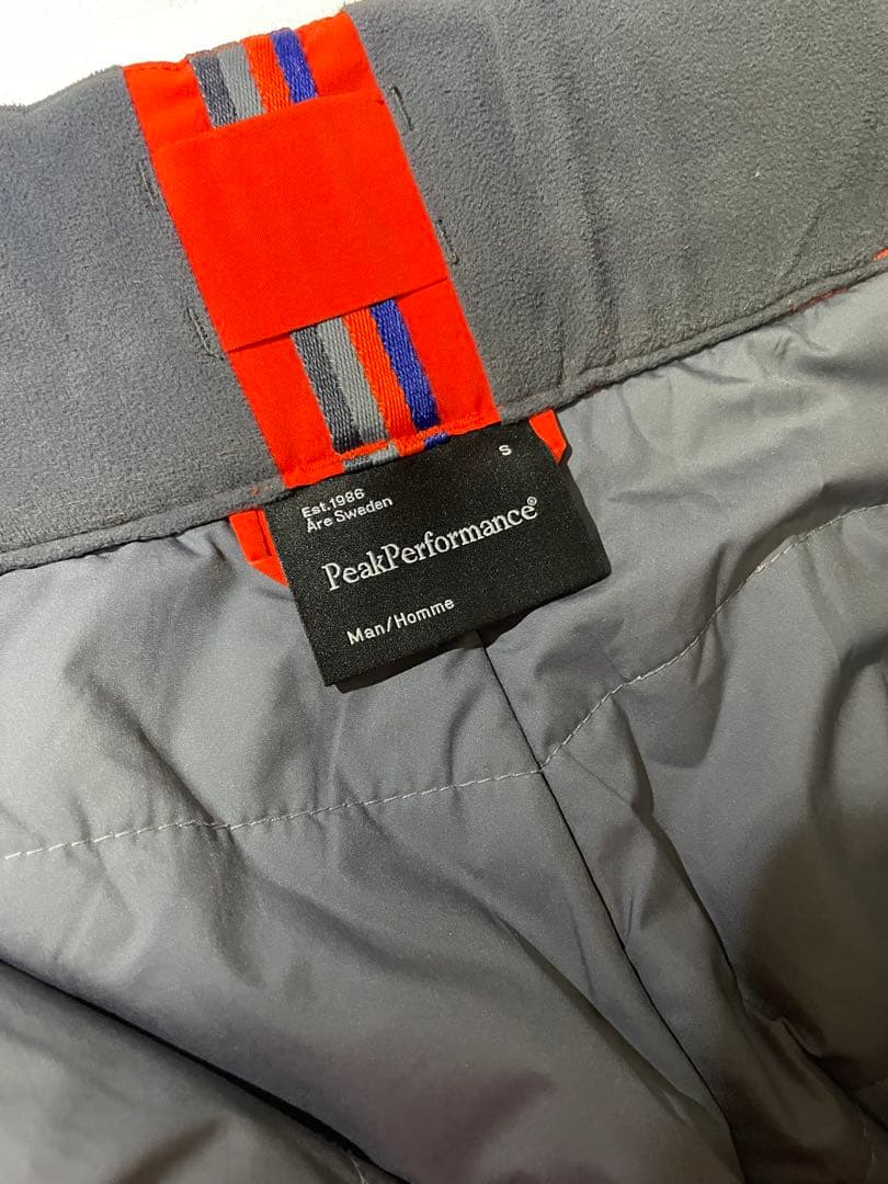 ピークパフォーマンス マルーンパンツ スキー スノーボード ウェア Sサイズ
