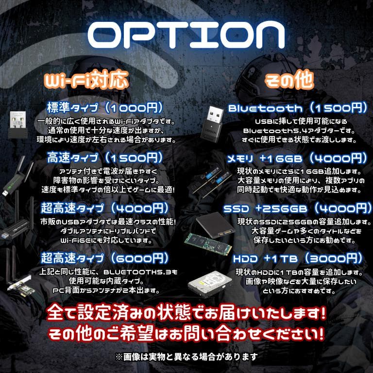 超コスパゲーミングPCフルセット core i7 GTX970　g299