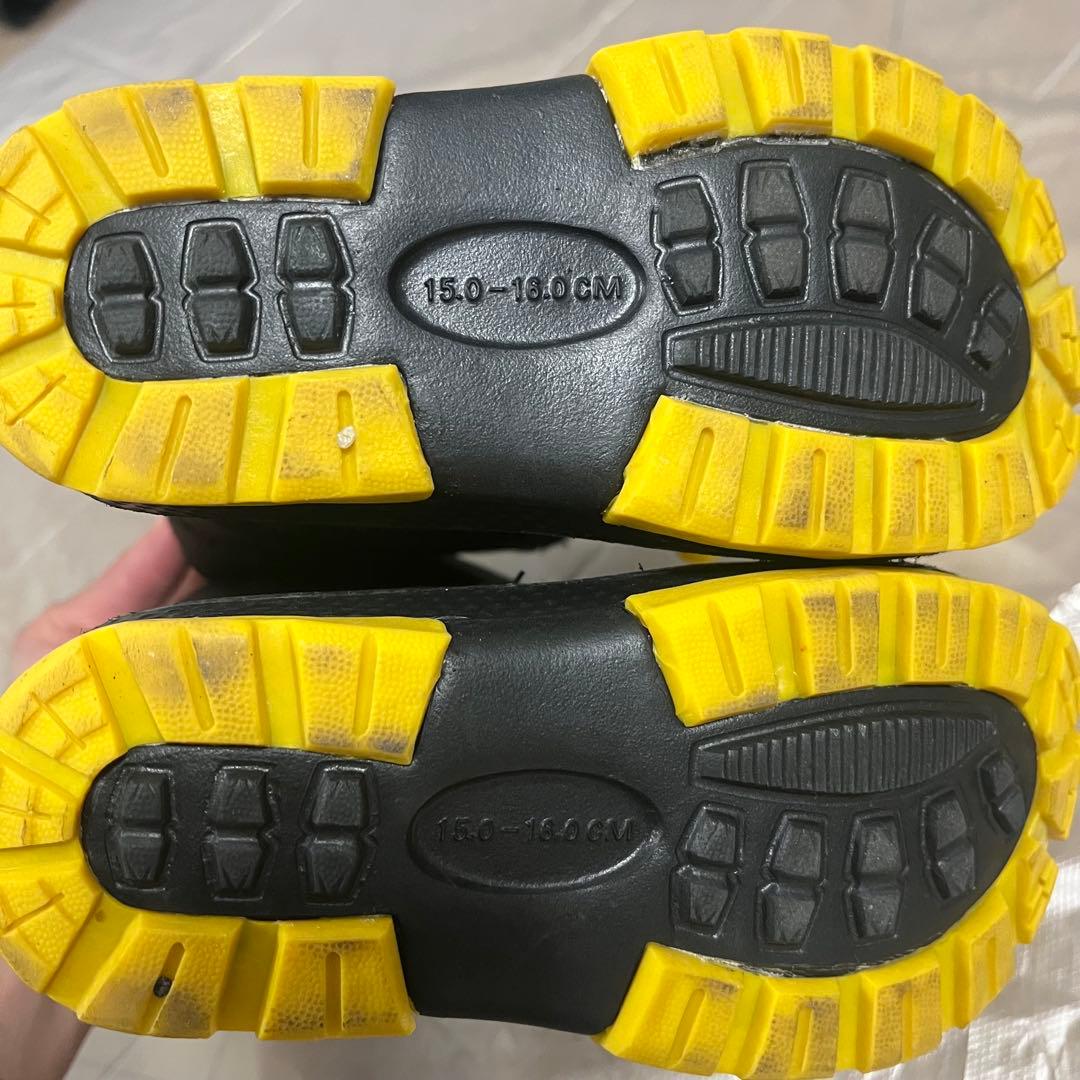 子ども用スキーセット　　ウエア100 ブーツ15-16