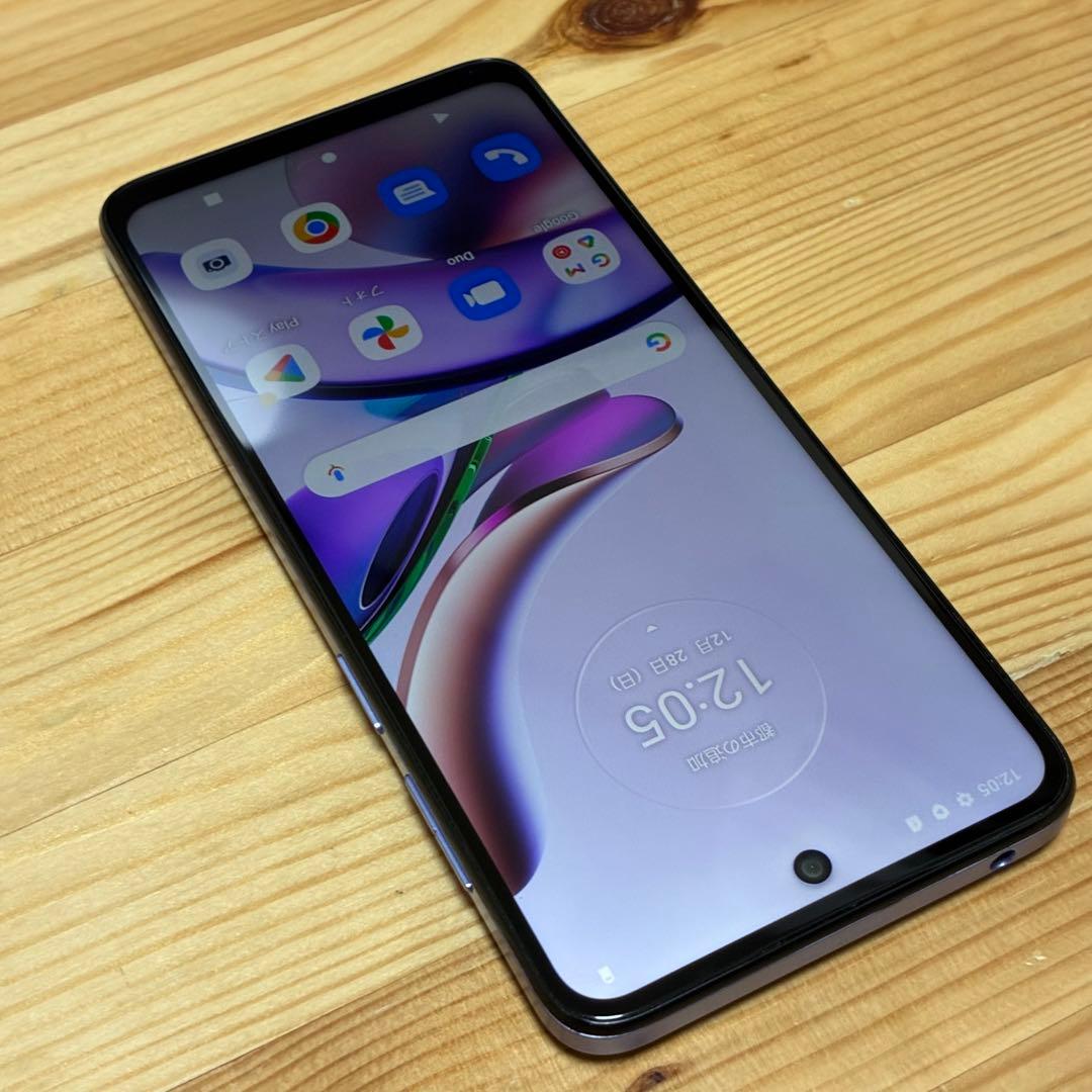 ま*す様 Motorola スマートフォン moto g13 ラベンダーブルー