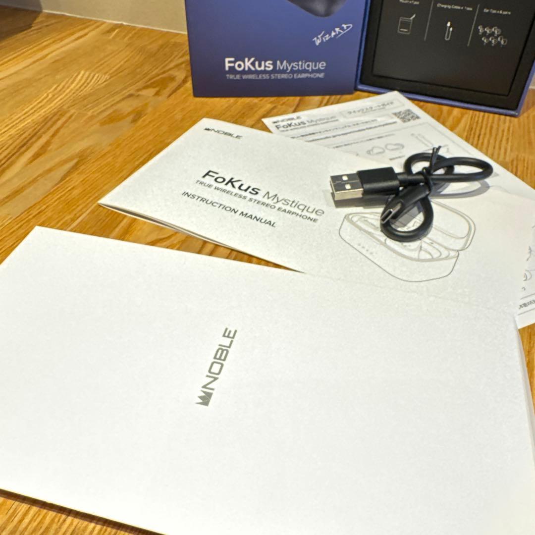 Noble FoKus Mystique （完動品/美品/フルセット）