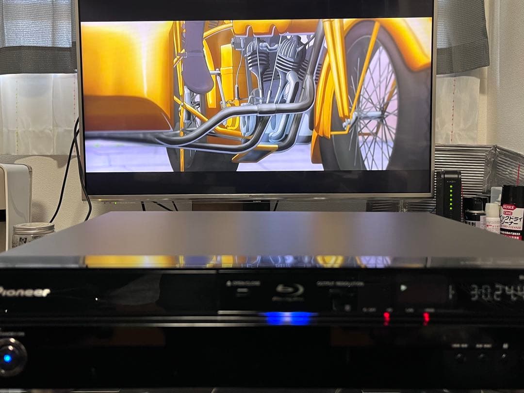 リモコン付　定価21万 パイオニア　ブルーレイプレイヤー　BDP-LX80