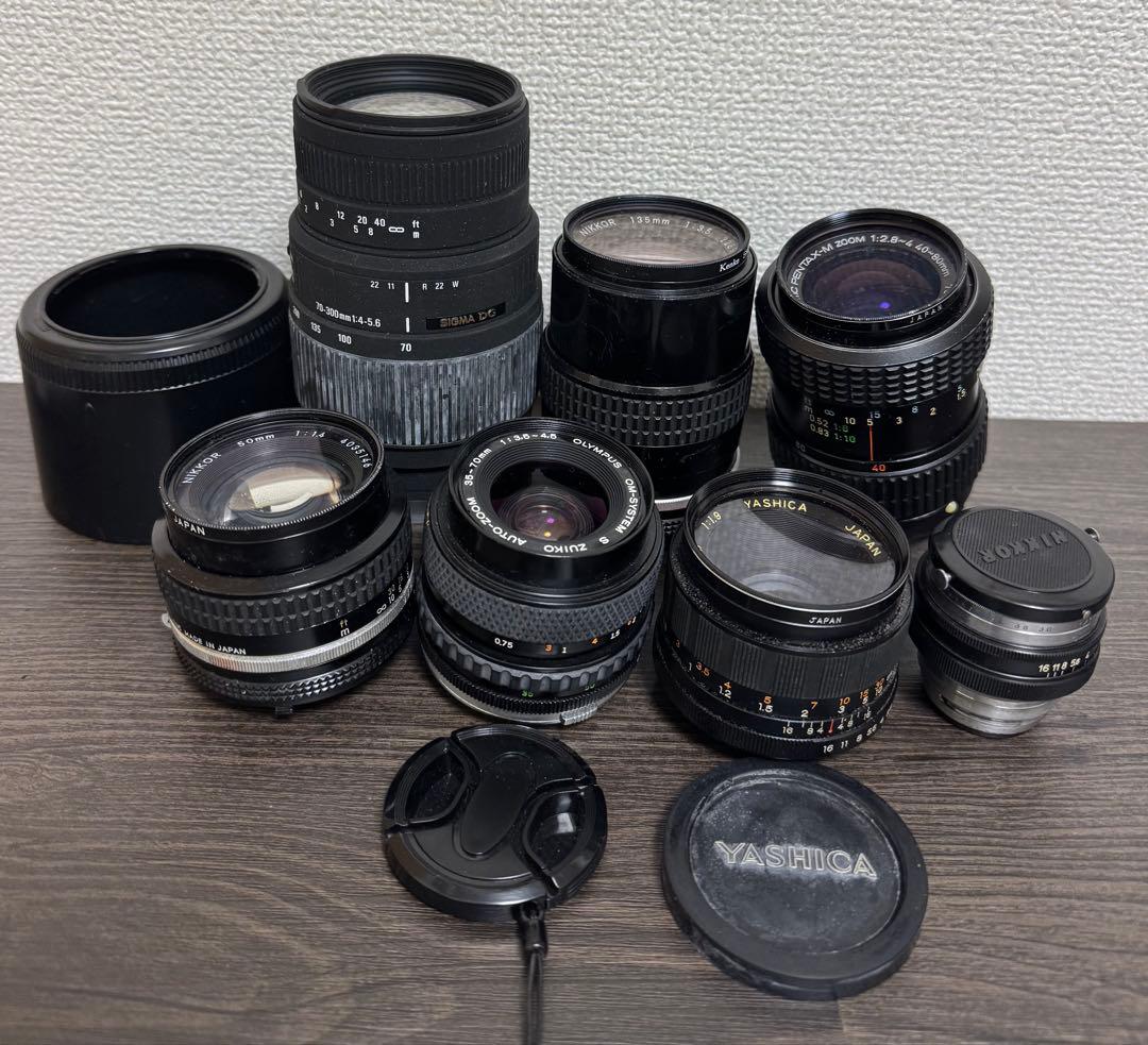 SIGMA OLYMPUS NIKON PENTAX (未確認)