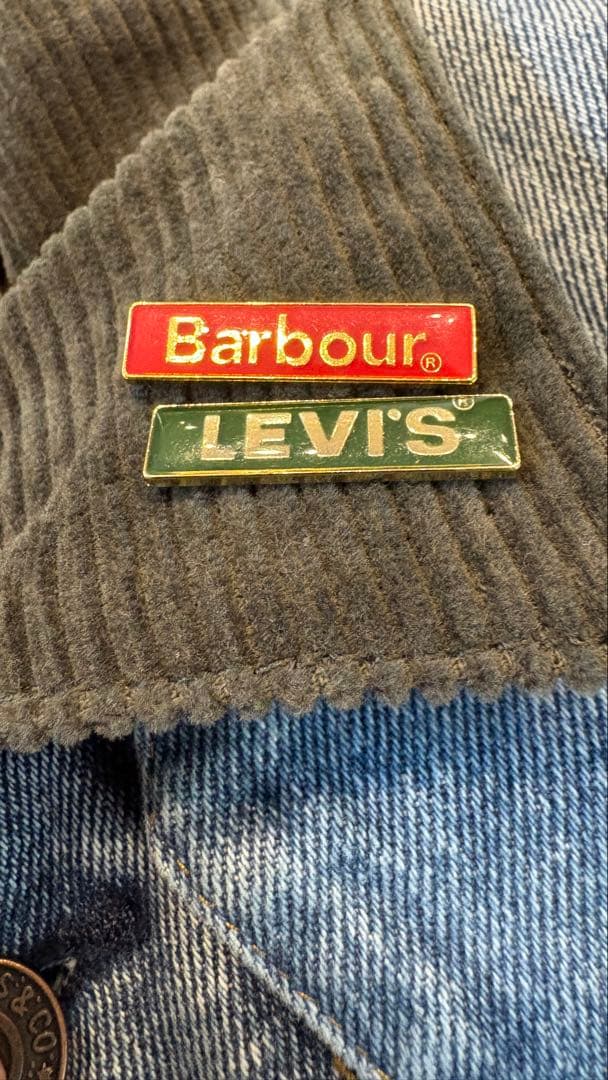 LEVI'S × BARBOUR TYPEⅡ DENIM JACKET