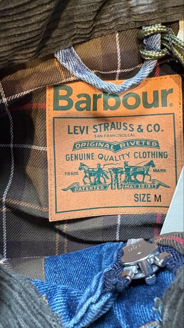 LEVI'S × BARBOUR TYPEⅡ DENIM JACKET