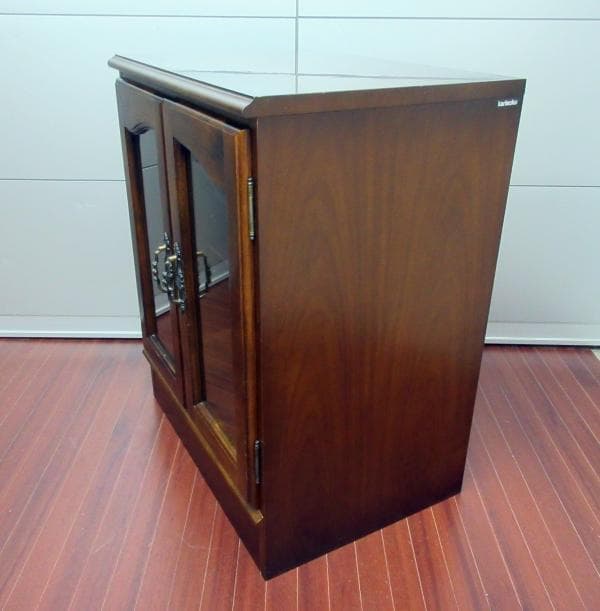 カリモク キャビネット ガラス扉 コロニアル