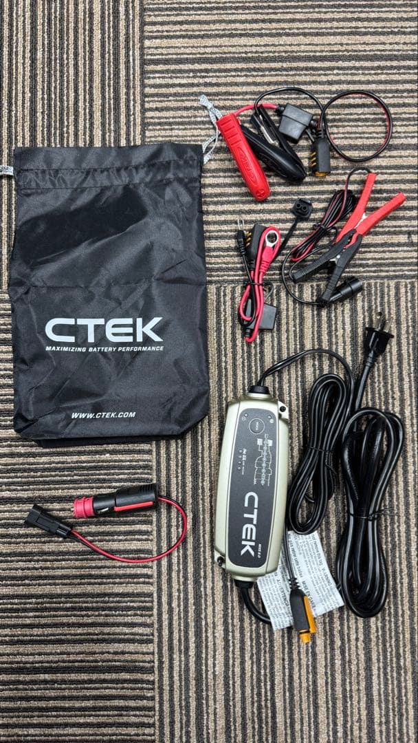 CTEK シーテック MXS5.0 自動車バイク用 12Vバッテリー充電器