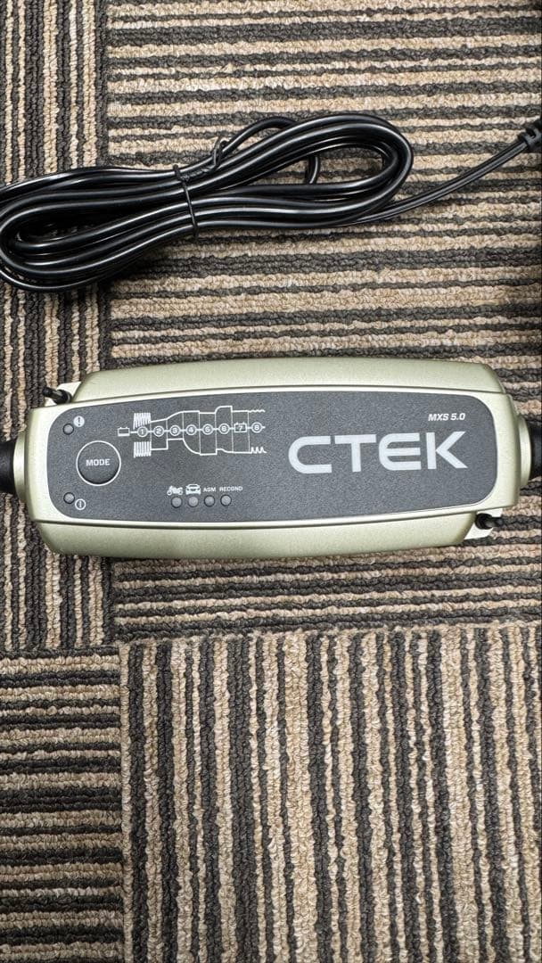 CTEK シーテック MXS5.0 自動車バイク用 12Vバッテリー充電器