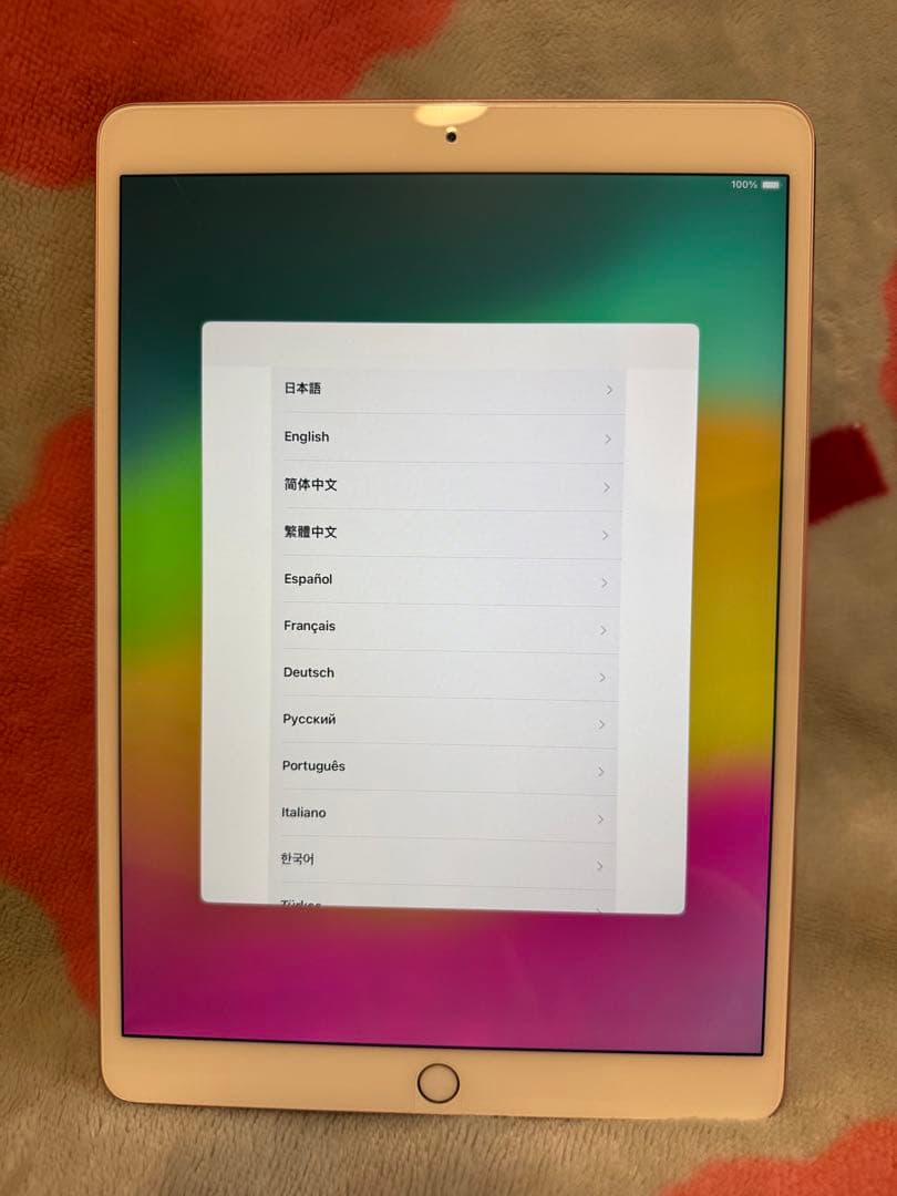 Apple iPad Pro 10.5インチ ピンクゴールド (A1701)