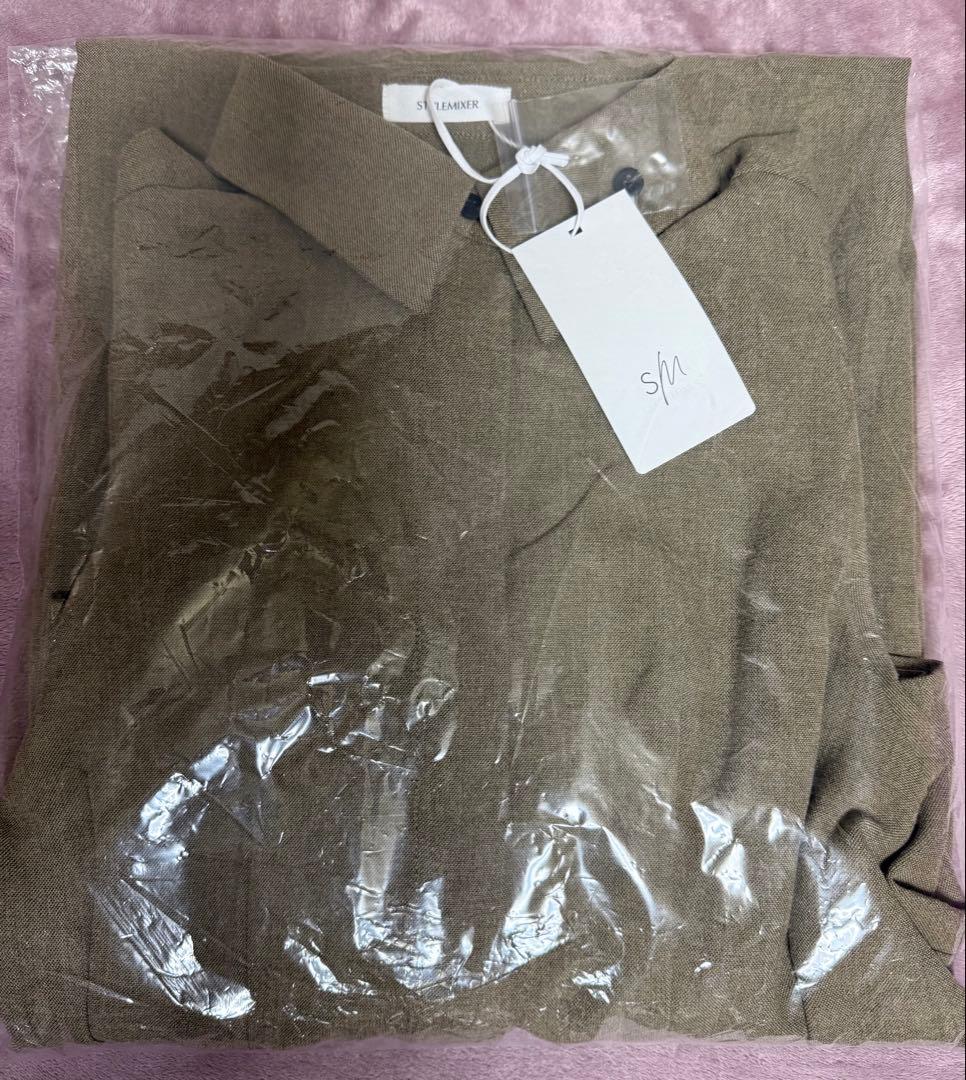 新品 STYLEMIXER スタイルミキサー ショルダータックワンピース