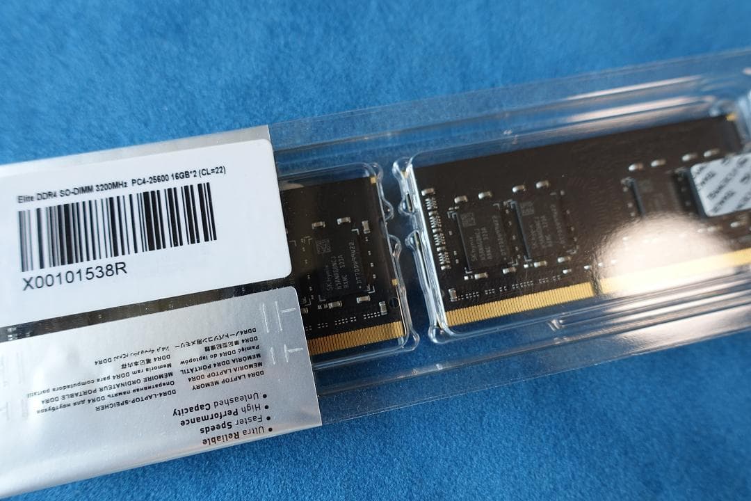 新品　TEAMGROUP Elite DDR4 16×2 3200MHz
