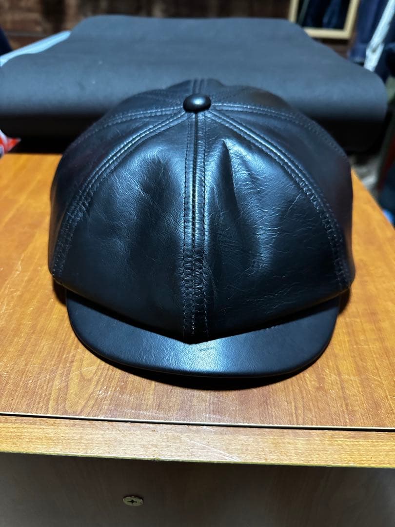 ミスターファットマン レザーキャスケット