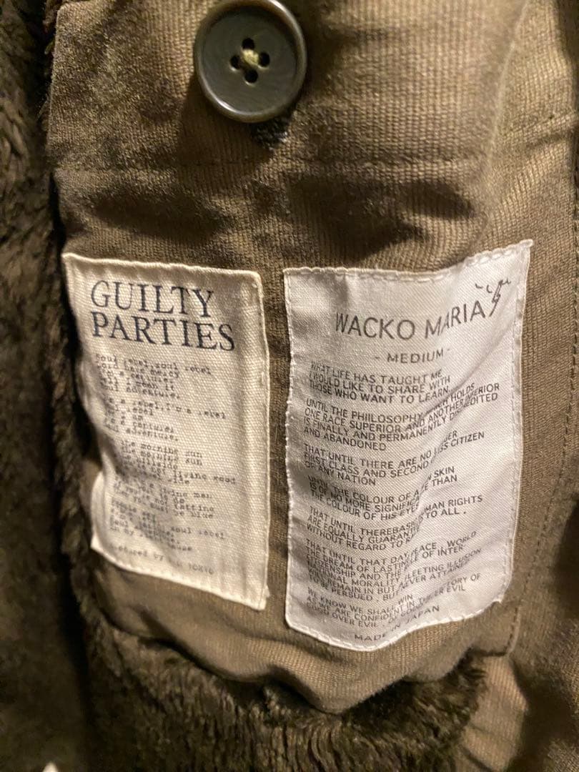 WACKO MARIA ミリタリージャケット Mサイズ