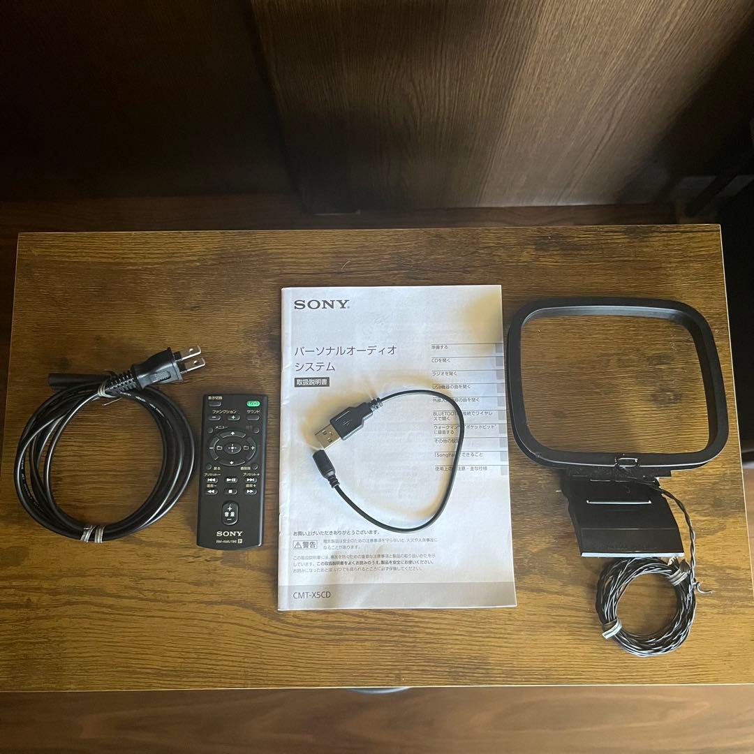 ソニー コンポ CMT-X5CD : Bluetooth/FM/AM/ワイドFM
