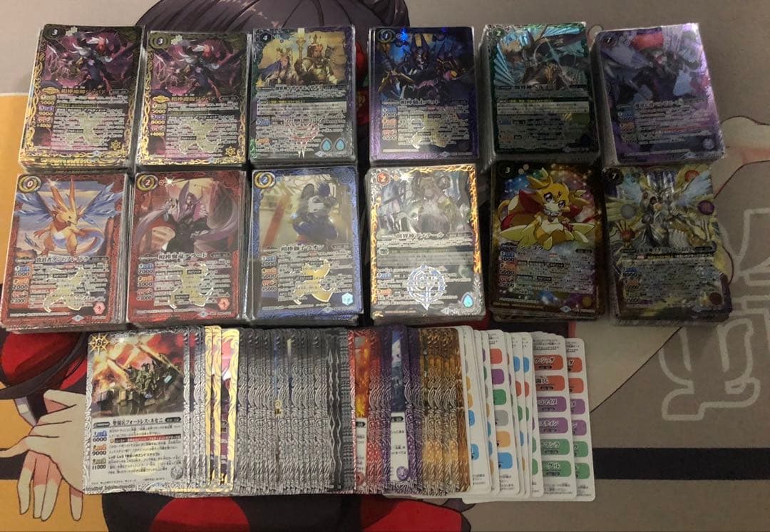 バトルスピリッツ引退品 デッキ12個まとめ売り 他カード等有り