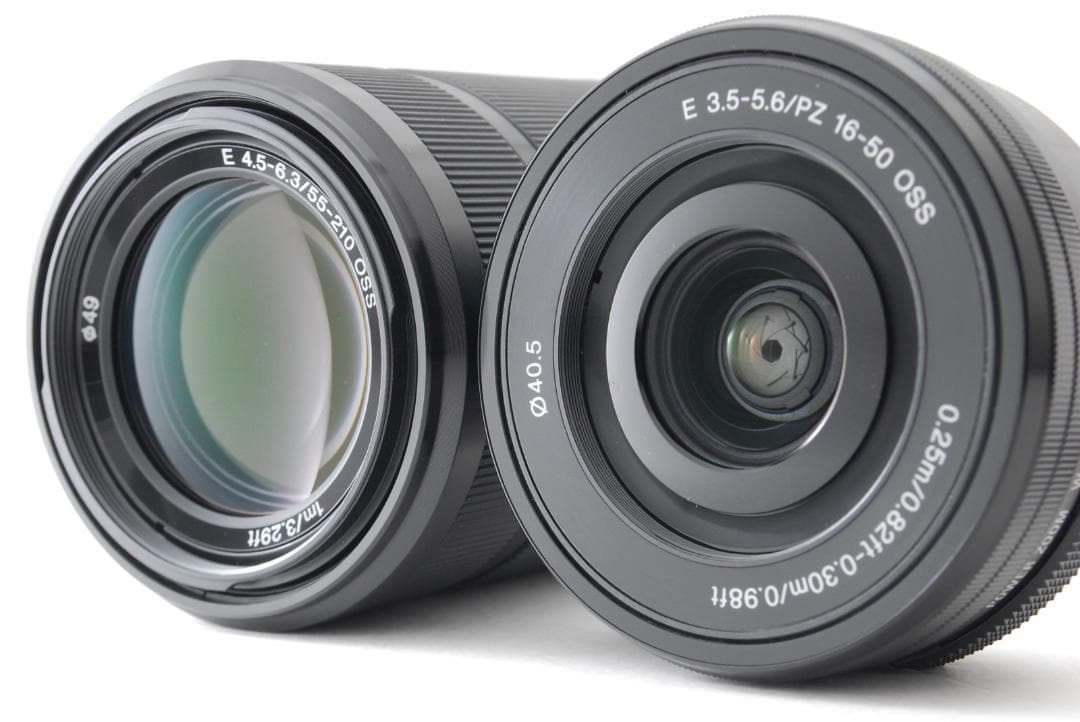 【ほぼ新品】ソニー Sony a6400 ダブルレンズキット ショット数138回