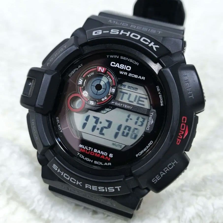 【極美品】G-SHOCK マルチバンド6 マッドマン GW-9300