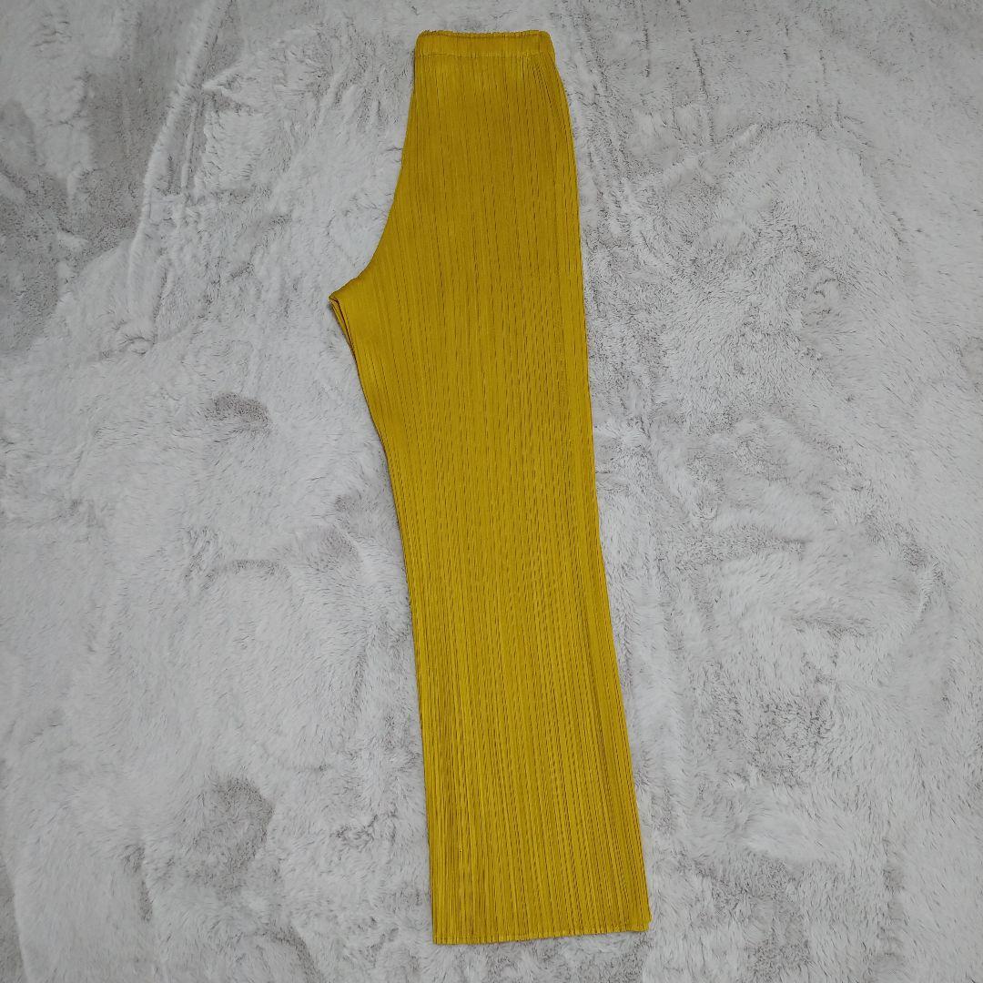 け*い様 イエロープリーツプリーズパンツ