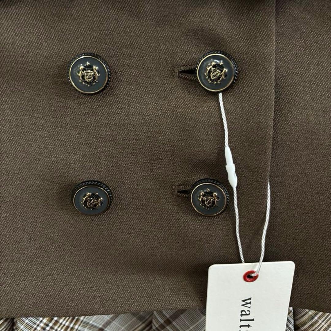 ワルツバイビームスデザイン ガールズ ボレロ＆ワンピース ブラウン 120cm